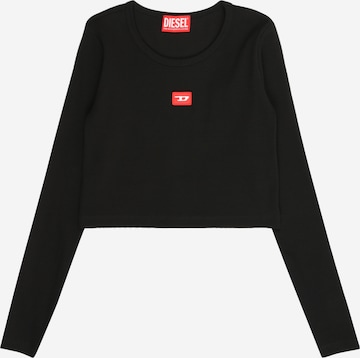 juoda DIESEL Marškinėliai: priekis