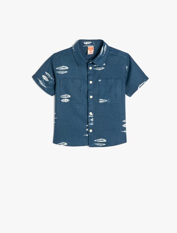 Koton Regular fit Overhemd in Blauw: voorkant