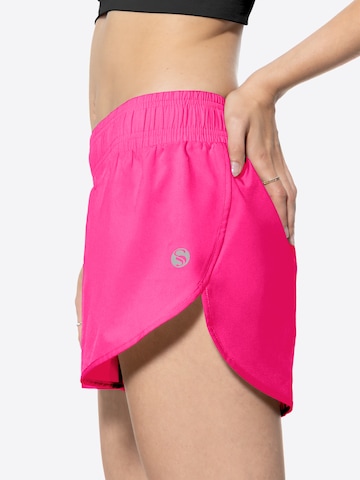Regular Pantalon de sport Stark Soul en rose