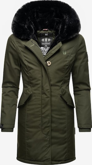 MARIKOO Winter parka 'Karambaa' in Olive / Black, Item view