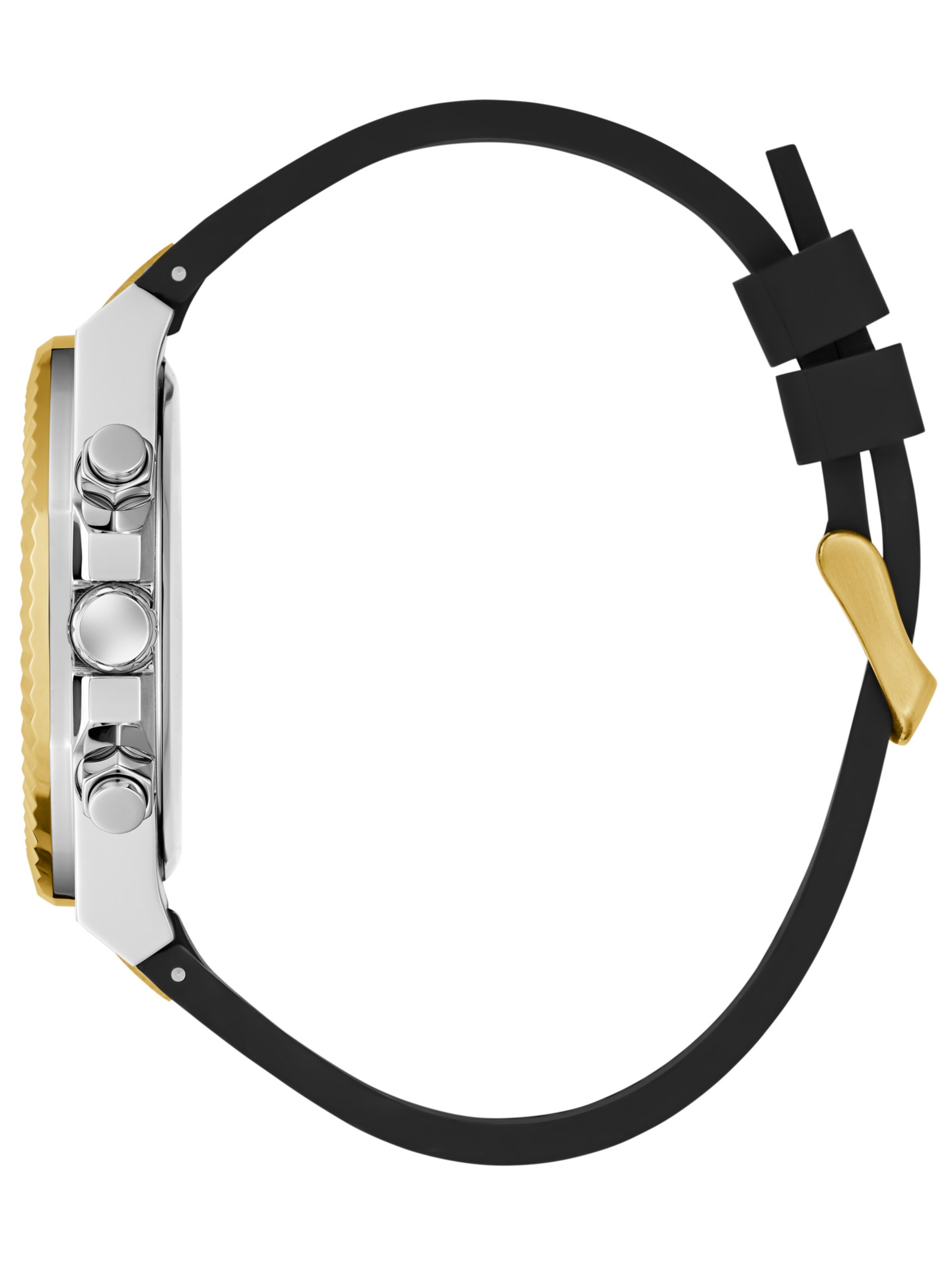 GUESS Analog watch ' EQUITY ' in Black