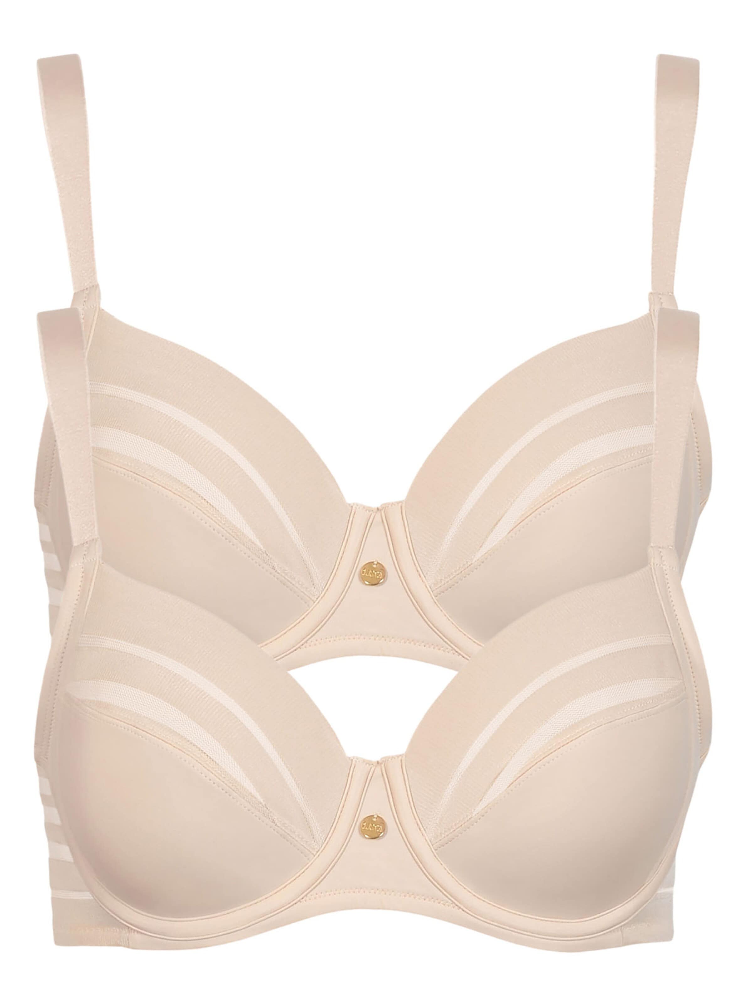 Lisca T-shirt Bra 'Alegra' in Beige