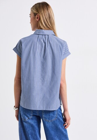 STREET ONE Bluse in Blau