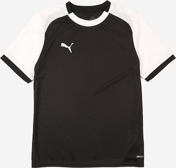 Tricou de la PUMA pe negru: față
