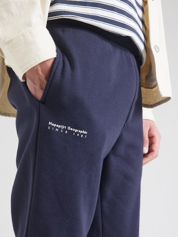 NAPAPIJRI Tapered Trousers in Blue