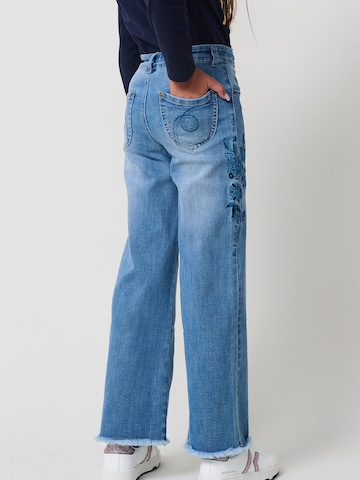 KOROSHI Bő szár Farmer - kék