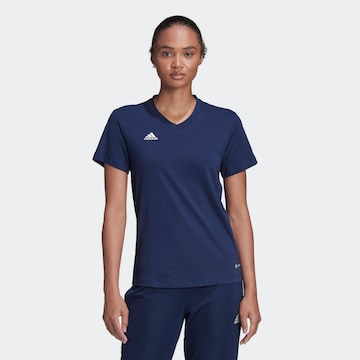 ADIDAS SPORTSWEAR Performance Shirt 'Entrada 22' in Blue: front