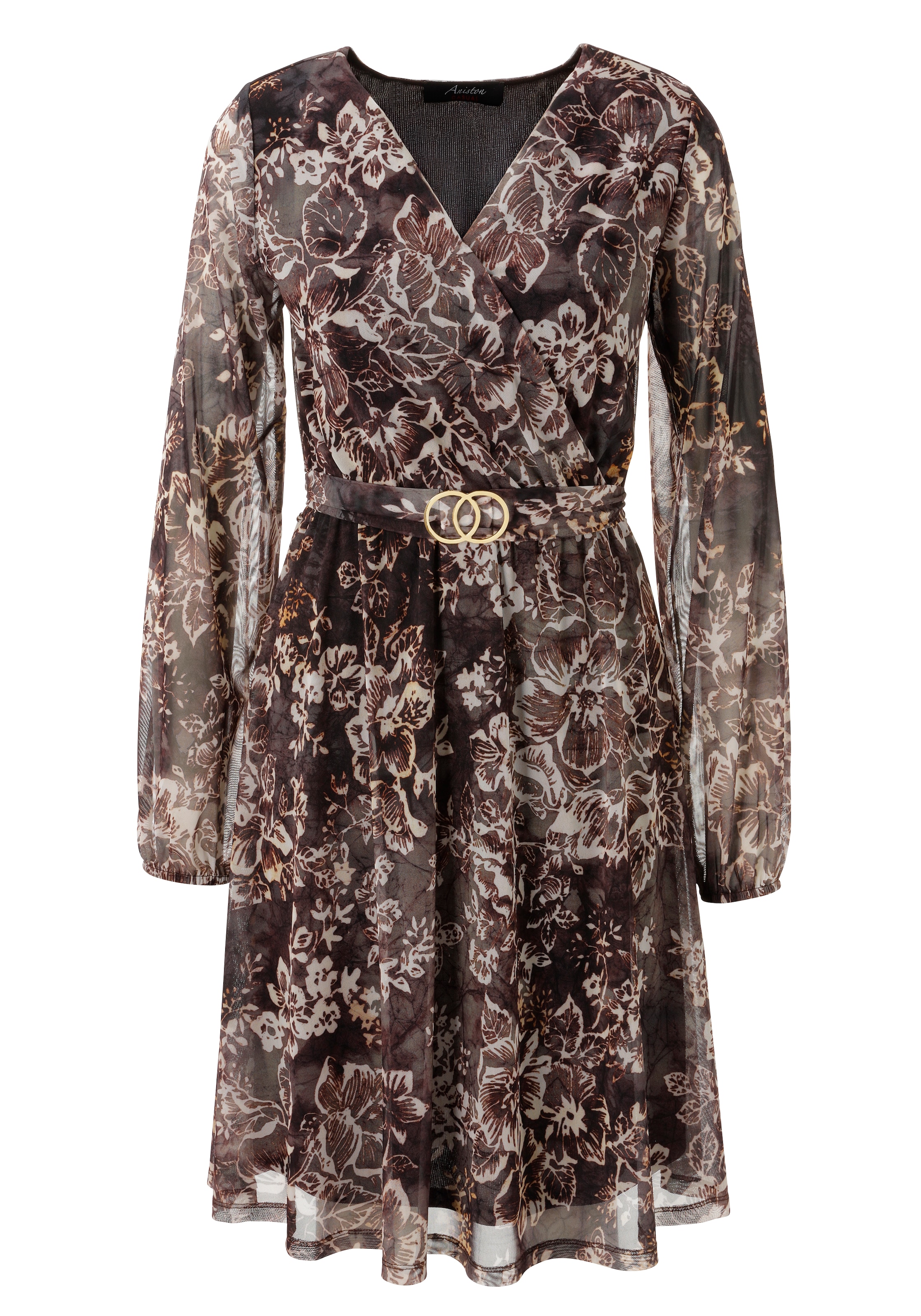 Aniston CASUAL Dress in Black: front