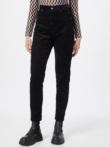 Regular Pantalon 'Nora' Dr. Denim en noir : devant