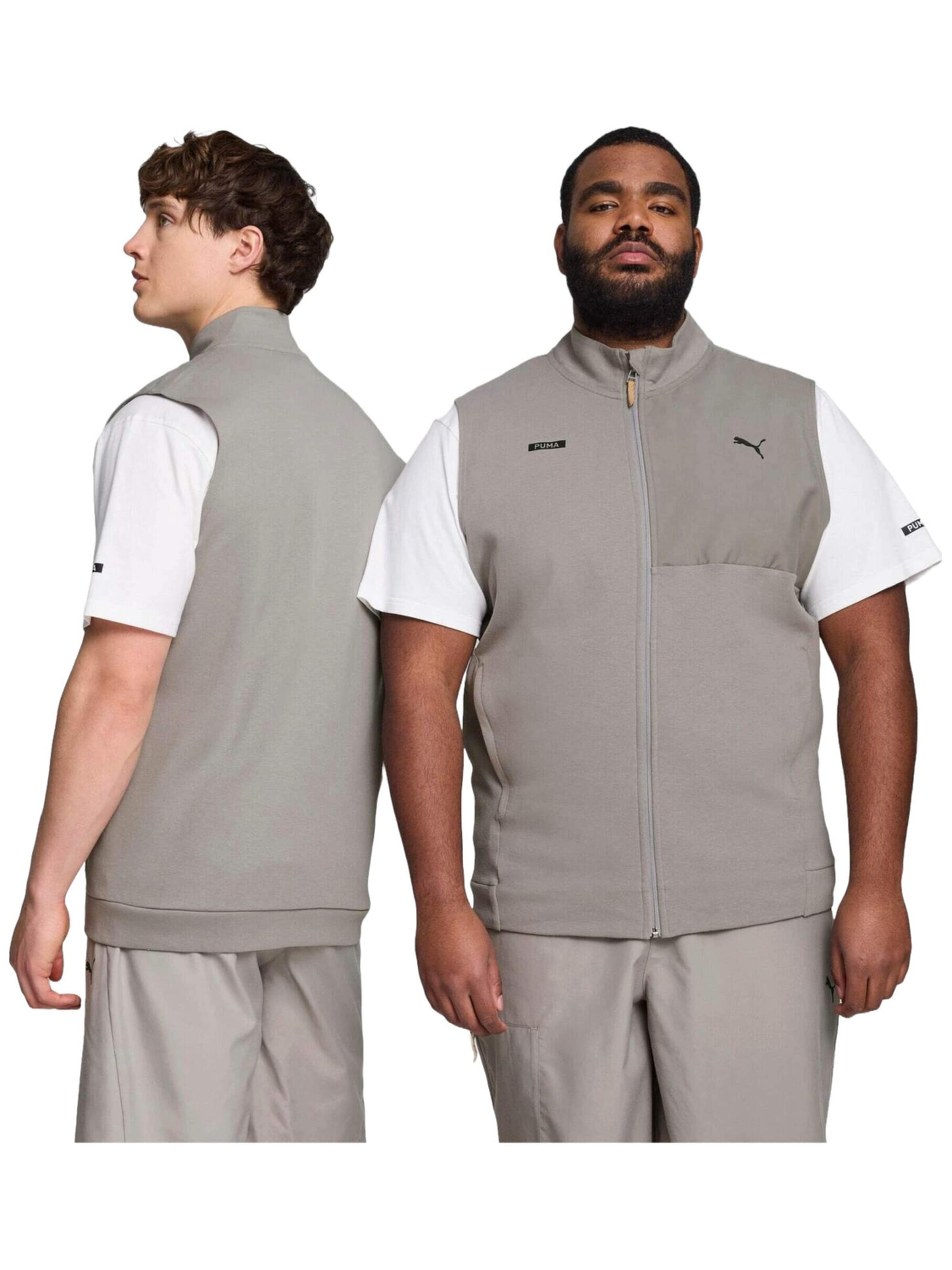 PUMA Weste 'Puma Desert Road Gilet'‌‌‌‌‌‌‌‌ in Grau