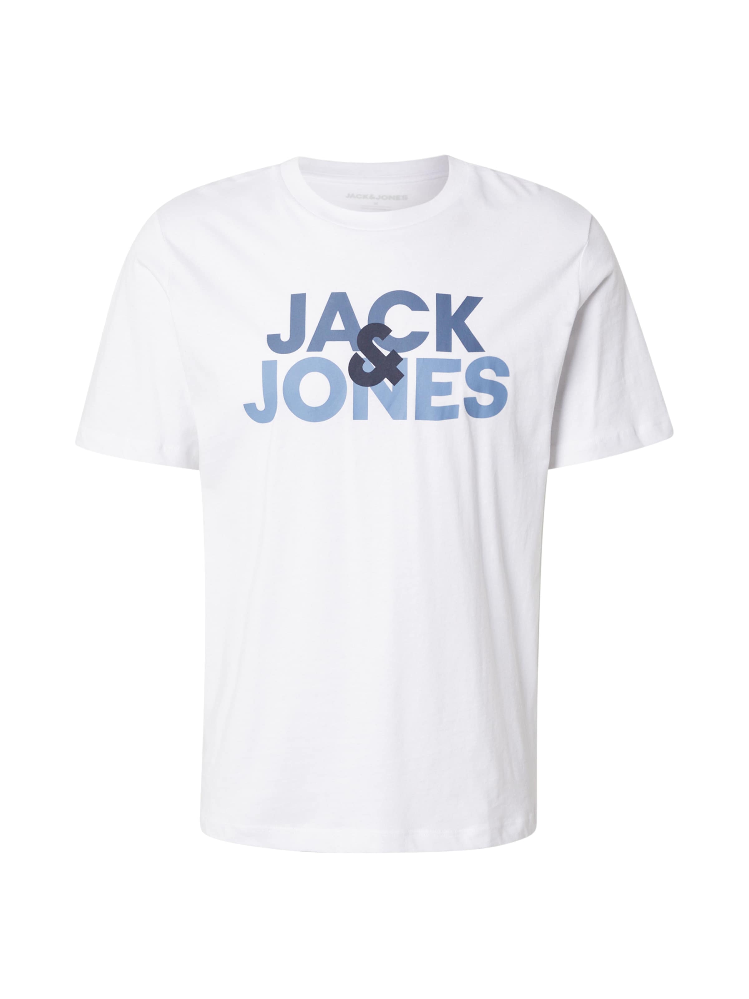 JACK & JONES Футболка 'JWHJACULA' в Белый: спереди