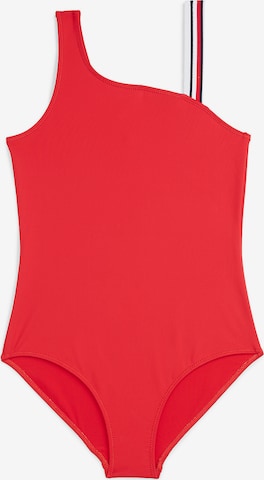 TOMMY HILFIGER Badeanzug in Rot: Vorderseite