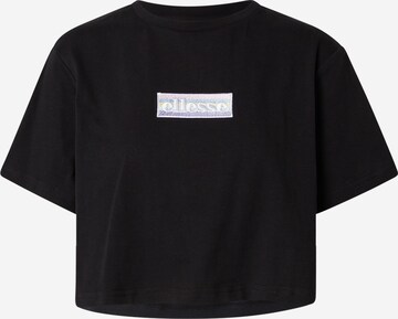 ELLESSE Shirt 'Hildan' in Zwart: voorkant