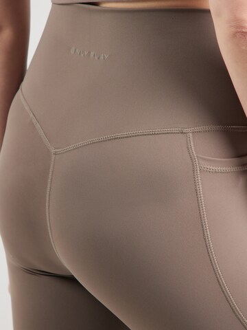 ONLY PLAY - Skinny Pantalón deportivo 'ONPJAM-SANA' en marrón