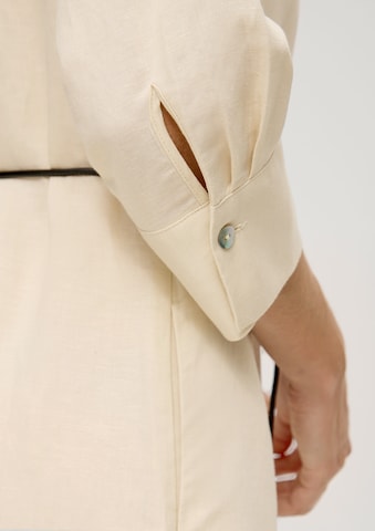 s.Oliver BLACK LABEL Shirt dress in Beige