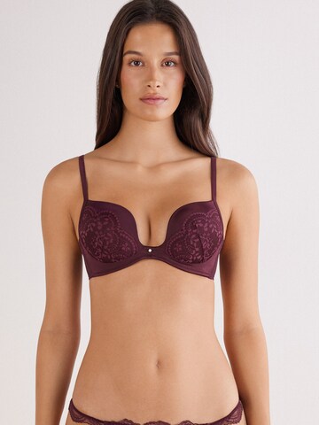 INTIMISSIMI Push-up BH in Rot: Vorderseite