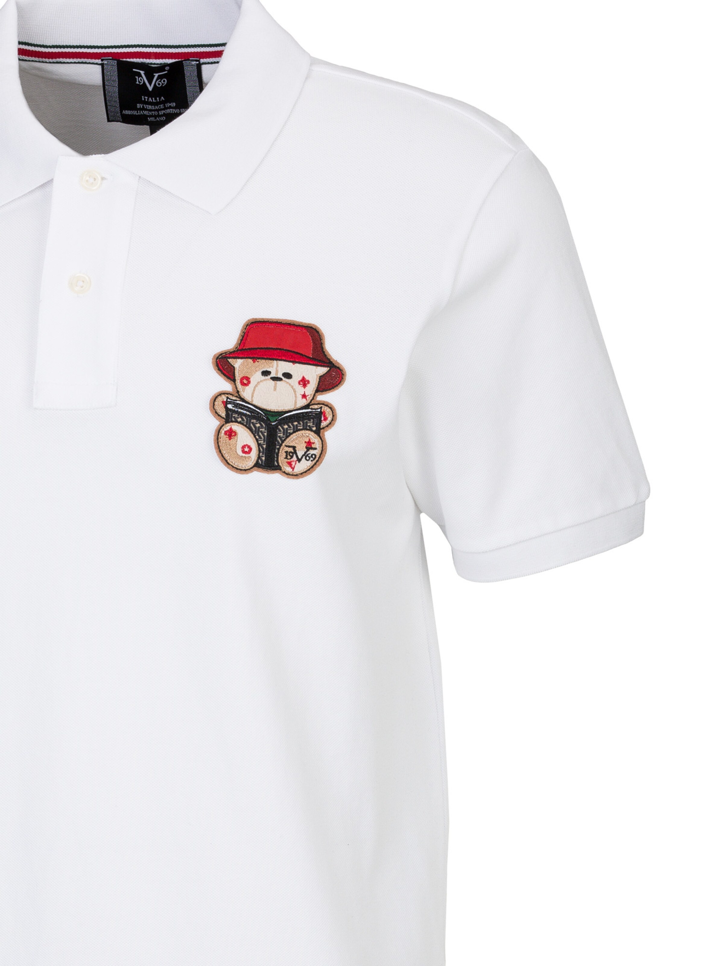 balts 19V69 ITALIA T-Krekls 'Emilio Bucket'