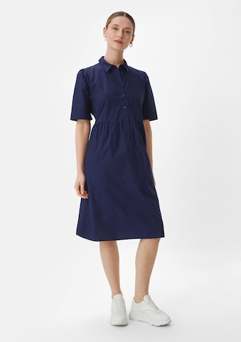 comma casual identity Kleid in Blau: Vorderseite