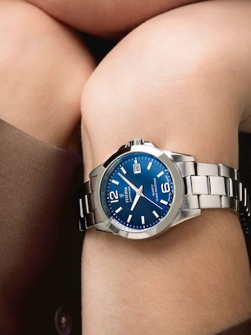 FESTINA Analog watch 'Classics Swiss' in Blue: front
