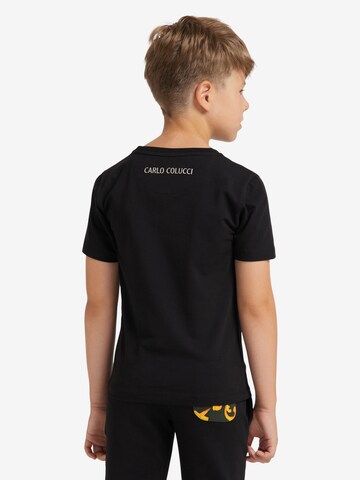 T-Shirt 'Canazza' Carlo Colucci en noir