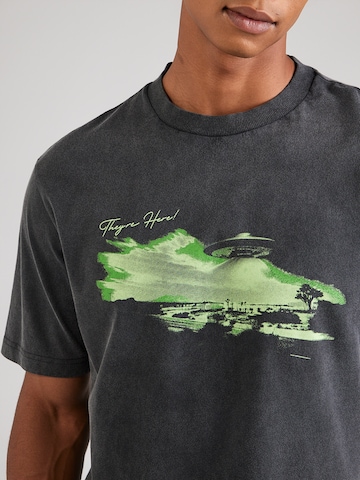 HUGO Μπλουζάκι 'Nextralio' σε μαύρο