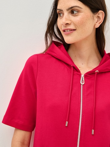 CECIL Zip-Up Hoodie in Red