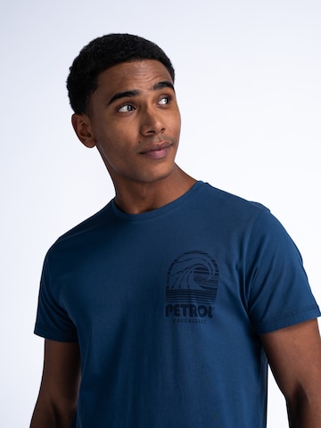 Petrol Industries T-Shirt in Blau