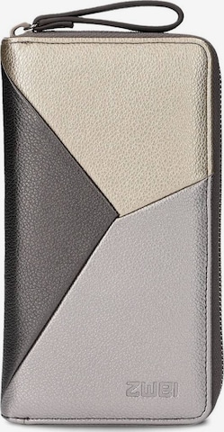 Portamonete 'Jana' di ZWEI in grigio: frontale