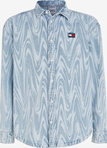 Regular fit Camicia di Tommy Jeans in blu: frontale