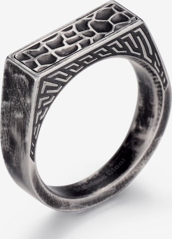 FIRETTI Ring 'Artisan' in Silver: front