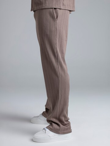 SikSilk Regular Pants in Brown