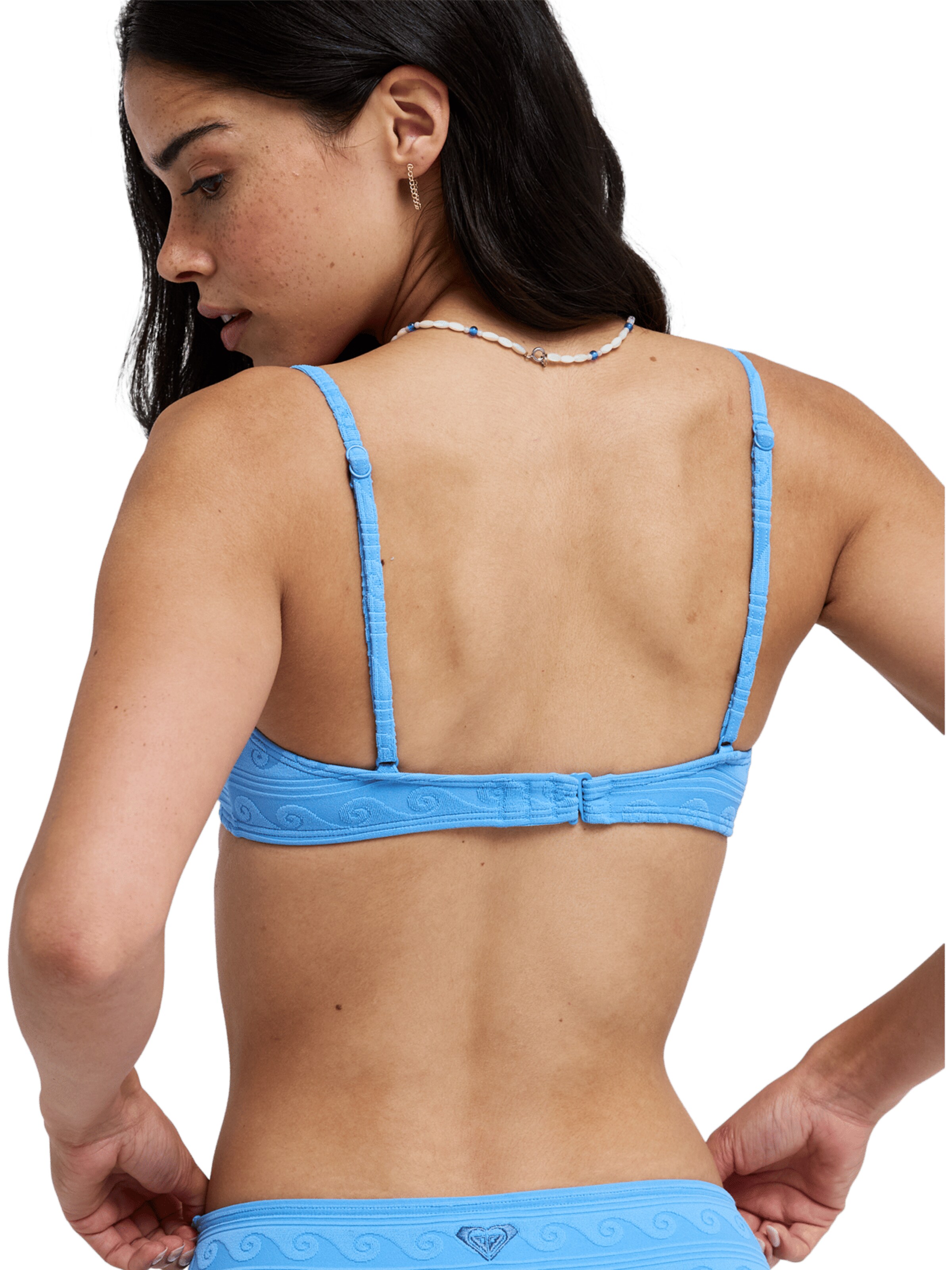 ROXY Bralette Bikini Top 'Paradise Wave' in Blue