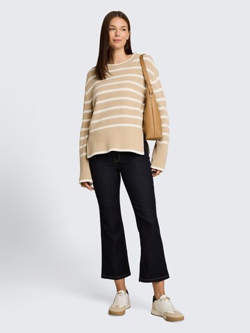 TOM TAILOR Sweater in Beige
