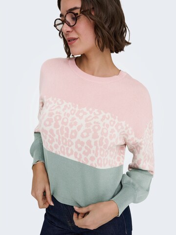 ONLY Trui 'ONLLEONA' in Roze