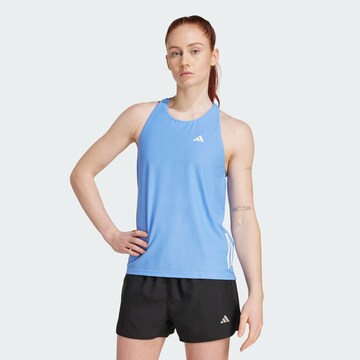 ADIDAS PERFORMANCE Sports Top 'Own The Run' in Blue: front