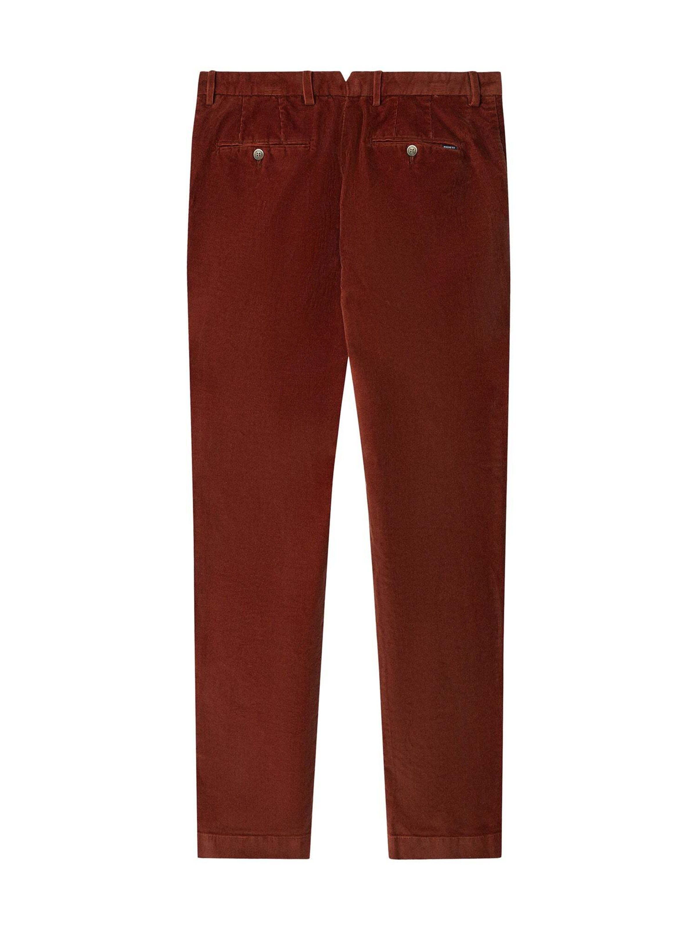 Coupe slim Pantalon chino 'Kensington' Hackett London en marron