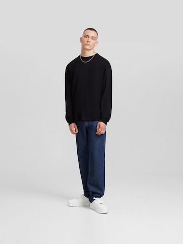 Bershka Loosefit Jeans i blå