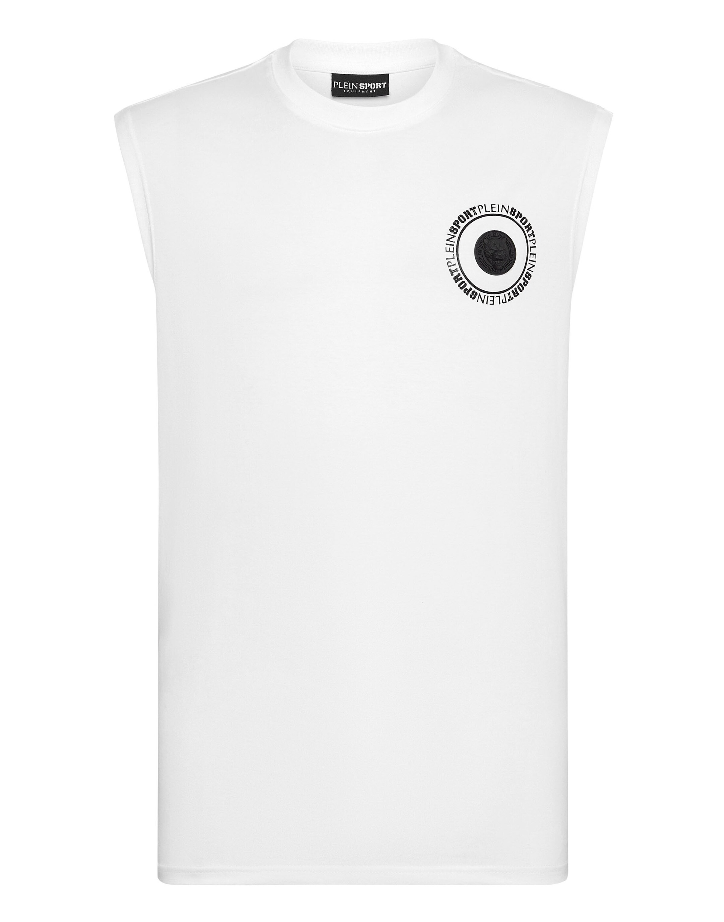 Plein Sport - Camiseta en blanco: frente