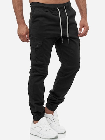 Regular Pantalon cargo '16610' Tazzio en noir