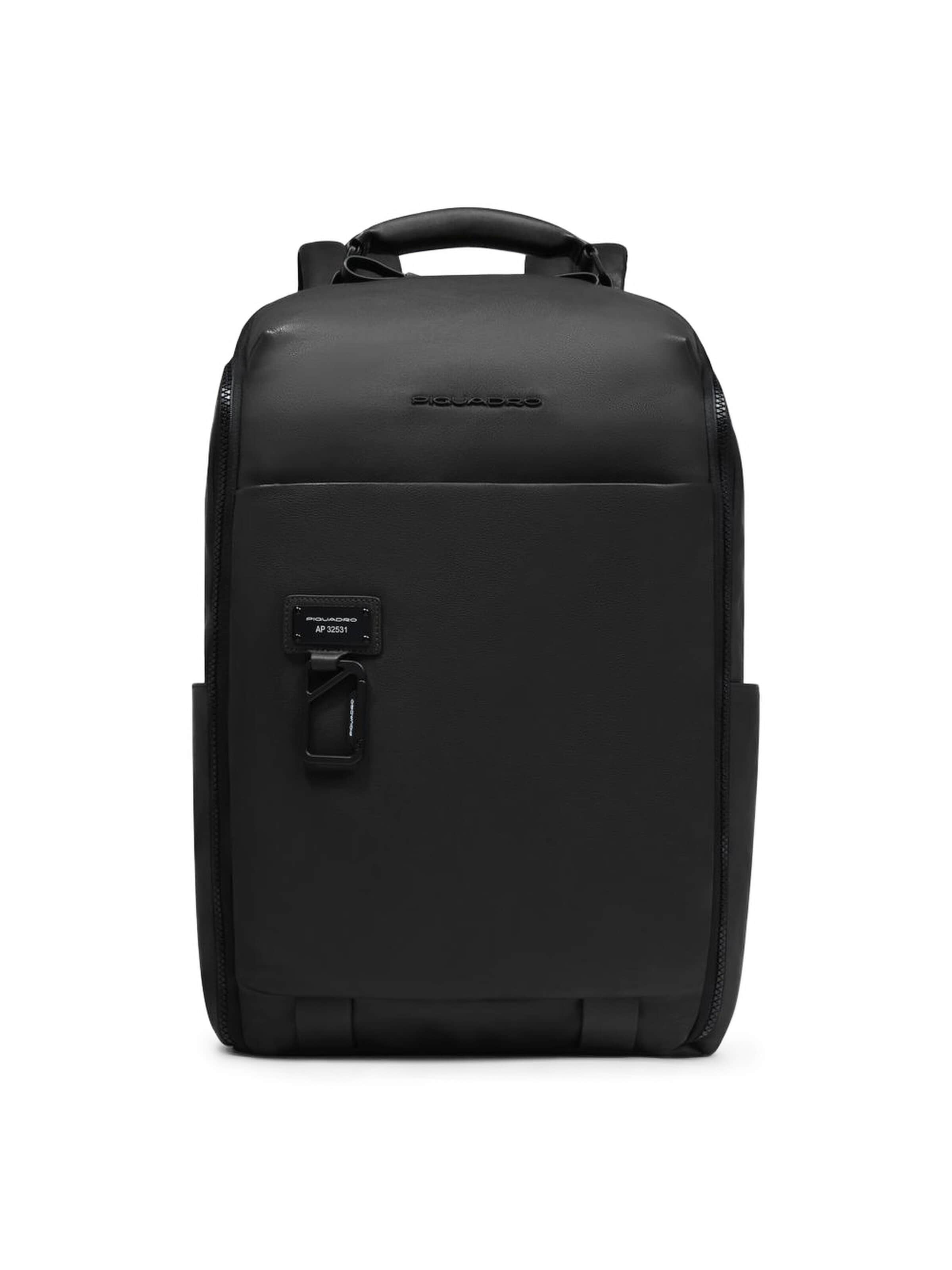 Piquadro Rucksack‌‌‌‌‌‌‌‌‌ in Schwarz: Vorderseite