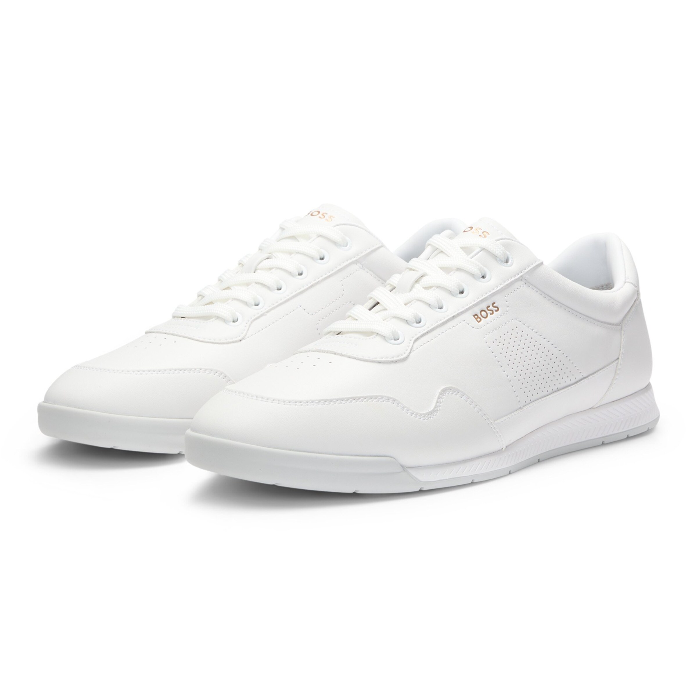 Sneaker bassa 'Nitan' di BOSS in bianco