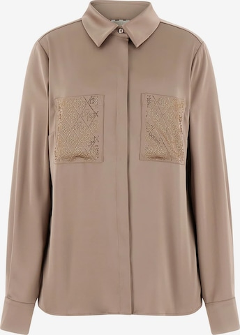 GUESS Blouse in Brown: front