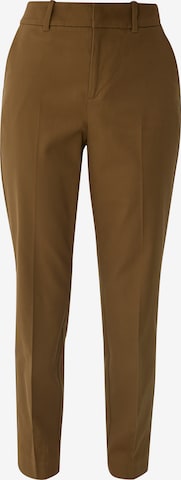 s.Oliver Slim fit Chino trousers in Green: front