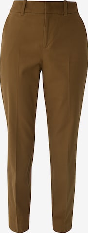 Coupe slim Pantalon chino s.Oliver en vert : devant