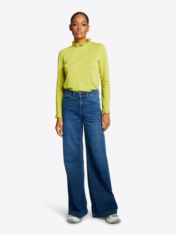 Rich & Royal Wide Leg Jeans in Blau