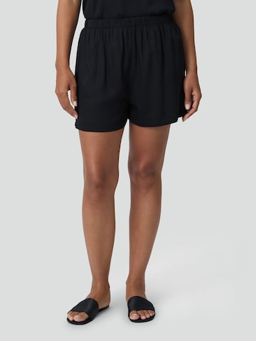 Les Lunes Pajama pants in Black: front