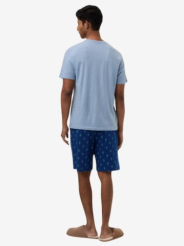 Marks & Spencer Pyjama kort in Blauw