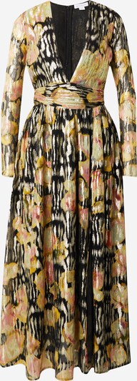 Warehouse Φόρεμα σε μουσταρδί / χρυσό / ασημόγκριζο / κοραλί / μαύρο, Άποψη προϊόντος