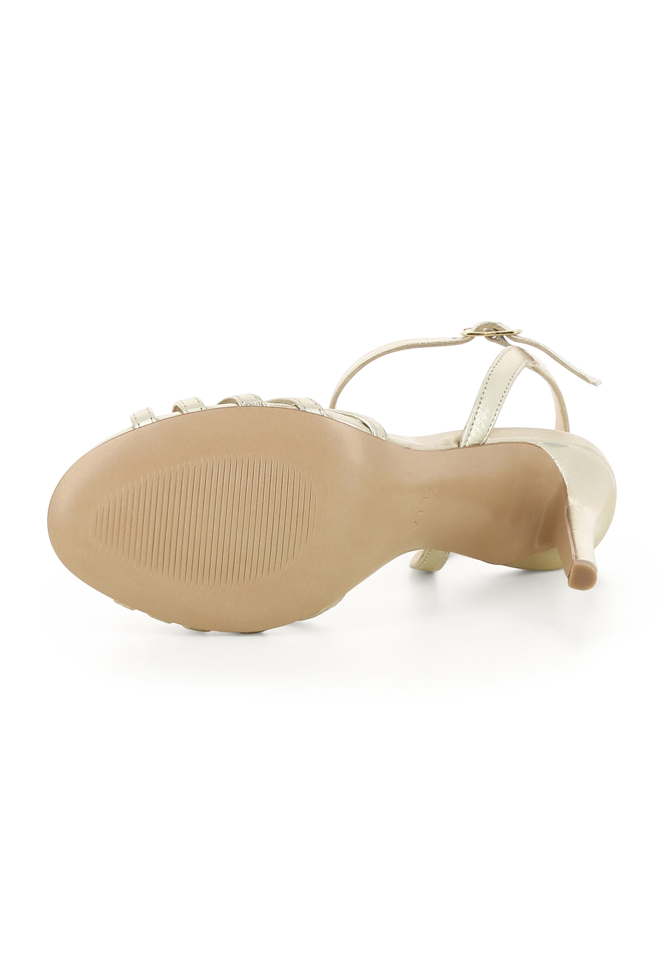 EVITA Strap sandal 'EVA' in Gold