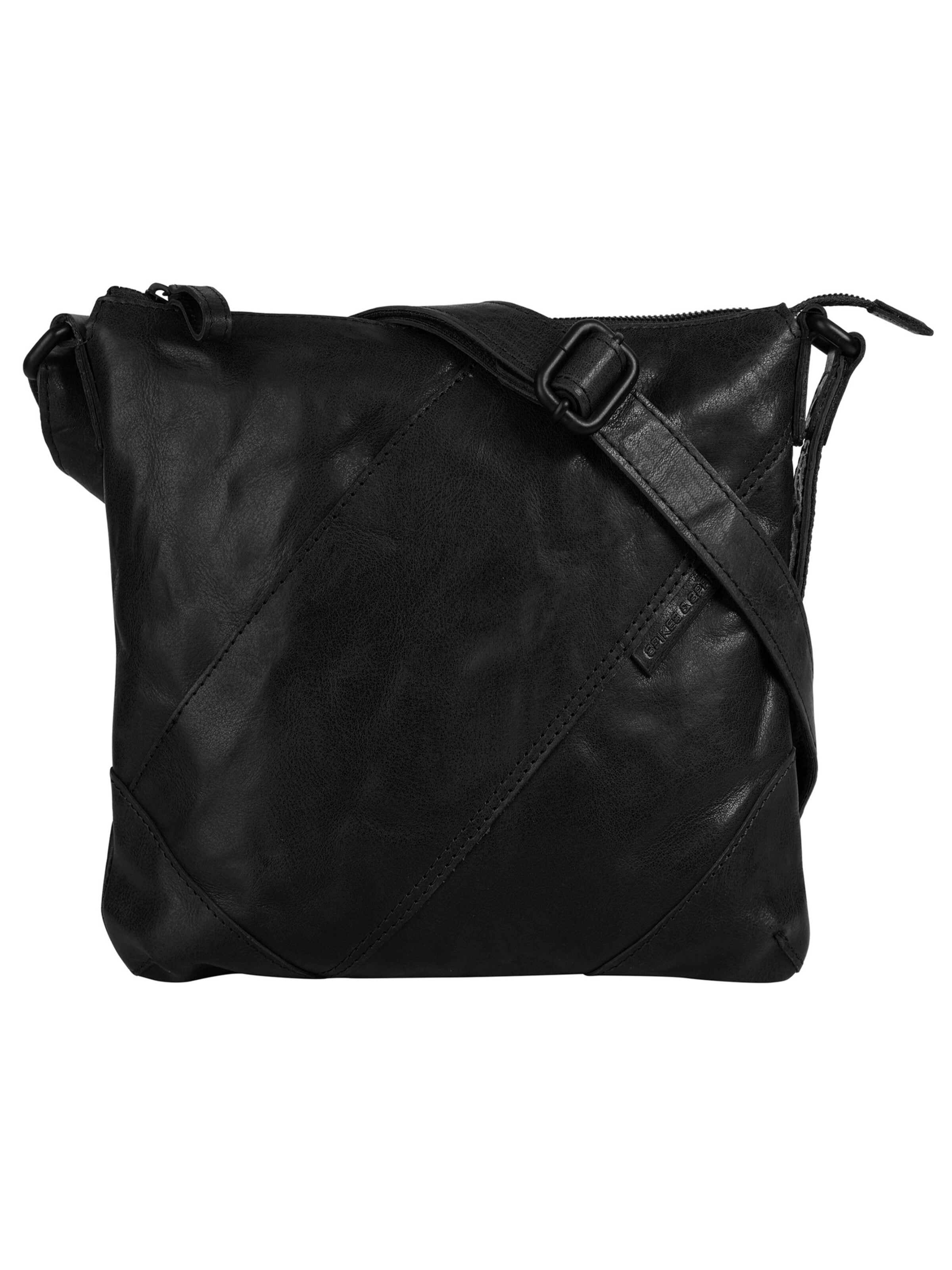 Spikes & Sparrow Crossbody Bag in Black: front
